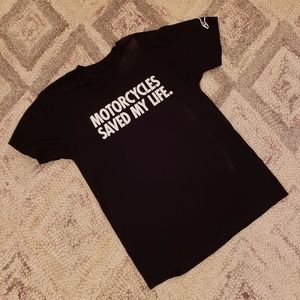 NWOT Alpinestars Motorcycles Saved My Life Tee
